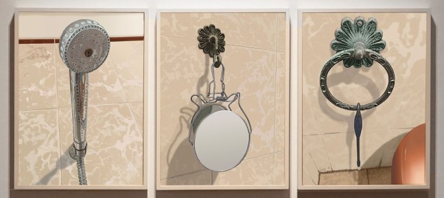 Three Figures 1-3 (Head, face, guise) | 2021
Digital painting on Baryta paper
Each of 3, 22” x 16” | 22.5" x 16.5"
TG# 4509