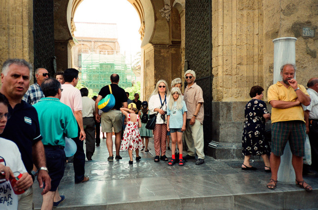 Al-An deSouza and Yong Soon Min
Tress/Pass: Alcazar, 1998/2024
Performance documentation, digital inkjet print
12" x 16"
 