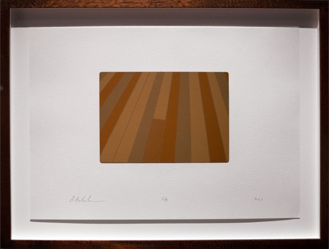 Alwar Balasubramaniam
L.S. VII, 2021
Silkscreened earth
Edition of 9
Paper 11.75” x 16.5” | Image 5.5” x 7.5”
Framed 15” x 19.5”
TG# 4383