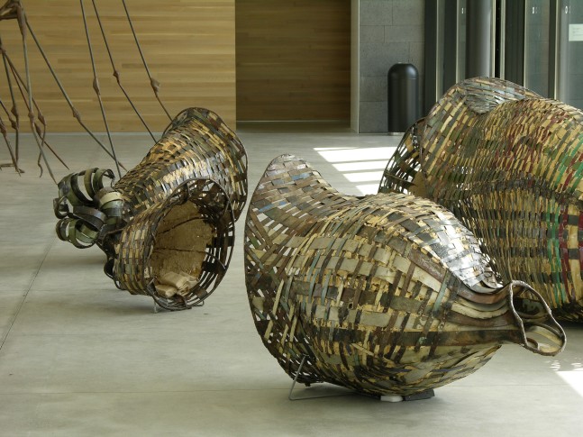 Me, No, Not Me, Buy Me, Eat Me, Wear Me, Have Me, Me, No, Not Me, 2006-2007
Mild steel (cut out of old car bodies), metal paste
In 5 parts:&amp;nbsp;
33&amp;Prime; x 41&amp;Prime; x 44&amp;Prime; |&amp;nbsp;27&amp;Prime; x 44&amp;Prime; x 46&amp;Prime; | 24&amp;Prime; x 34&amp;Prime; x 33&amp;Prime;
45&amp;Prime; x 80&amp;Prime; x 64&amp;Prime; |&amp;nbsp;28&amp;Prime; x 34&amp;Prime; x 36&amp;Prime;