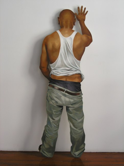 Subba Ghosh
MAN IN THE CORNER, 2002
Mixed media
72" x 26"