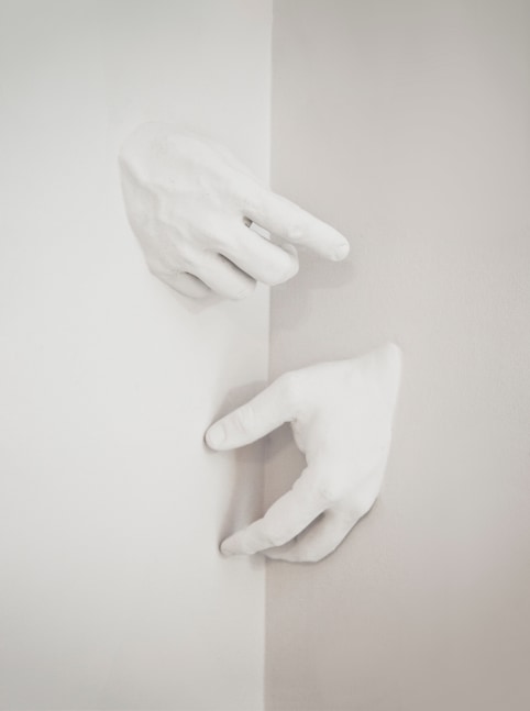 Untitled, 2014
Cast from self , fiberglass and acrylic
11 1/2''x 4 3/4"