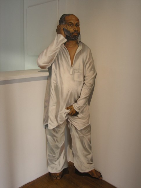 Subba Ghosh
HELLO, 2002
Mixed media
72" x 26"