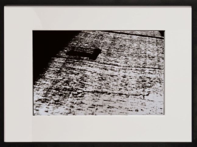 Nasreen Mohamedi
Untitled&amp;nbsp;| ca. 1970s (2003)
Silver gelatin print
Image 10&amp;quot; x 15&amp;quot; | Framed 16.25&amp;quot; x 21.5&amp;quot;
Edition 8 of 10
TG# 1124
