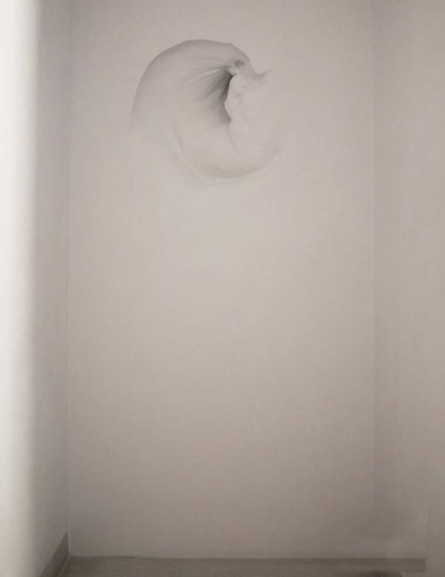 Unfold, 2011
Fiberglass and acrylic
34" x 17" x 34"