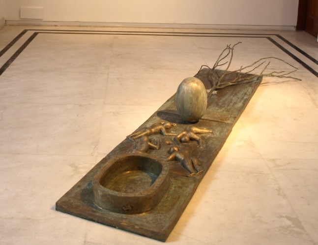 Tree at the Shrine, 2016
Bronze
94” x 11 1/2” x 27”