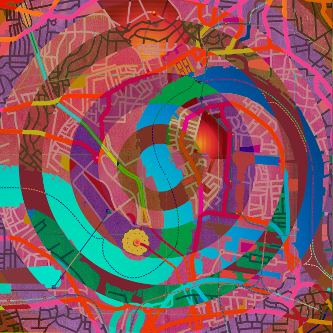 Maridadi II, 2017
Digital print on cotton
24&amp;rdquo; x 24&amp;rdquo;
TG 3804