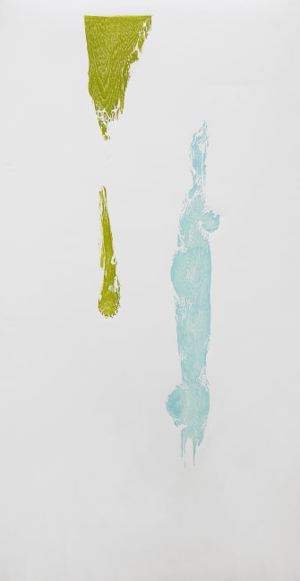 River Dance I,&amp;nbsp;2007
Woodcut print&amp;nbsp;
53&amp;rdquo; x 26 1/4&amp;rdquo;
Edition of 3