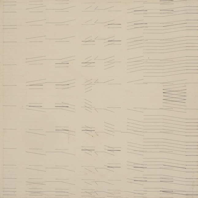 Untitled, ca. 1970s
Ink and graphite on paper
7 1/2" x 7 1/2"