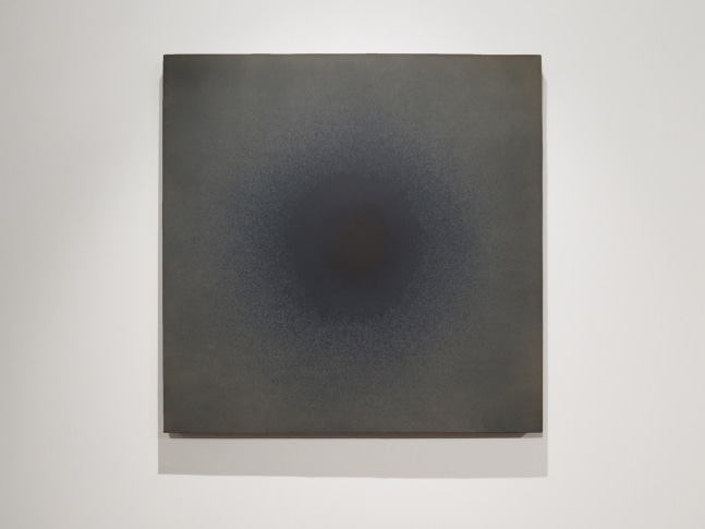 Expanded drop, 2018-19
Natural indigo on canvas
44” x 44”