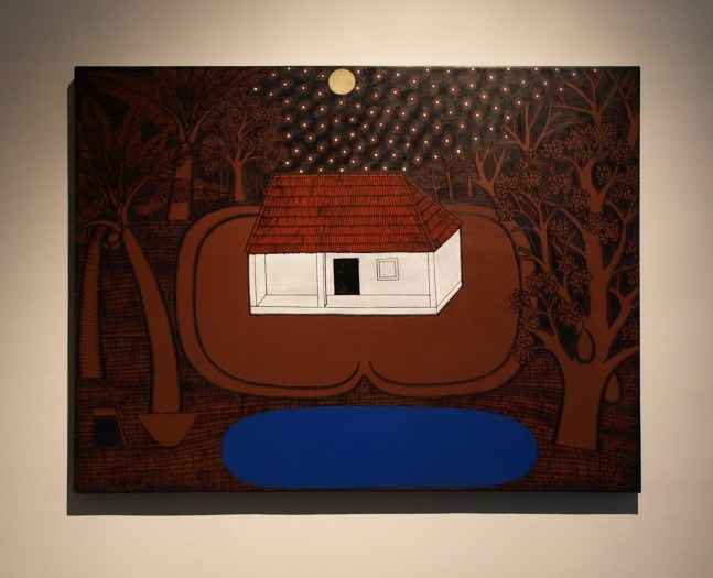 Under the sky,&amp;nbsp;2018
Acrylic on canvas
36.25&amp;quot; x 48&amp;quot;
TG 4158