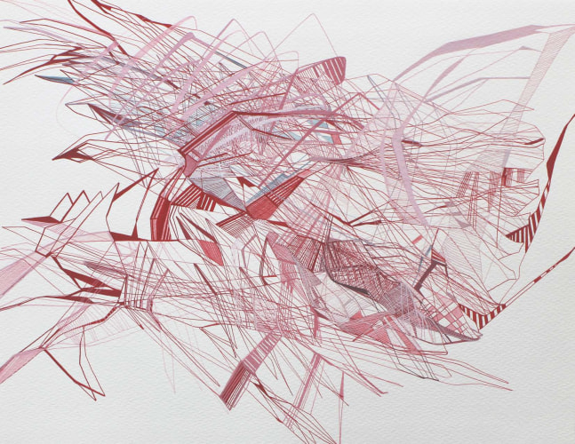 Nothing Really, 2009
Gouache on paper
9 1/2" x 12"
