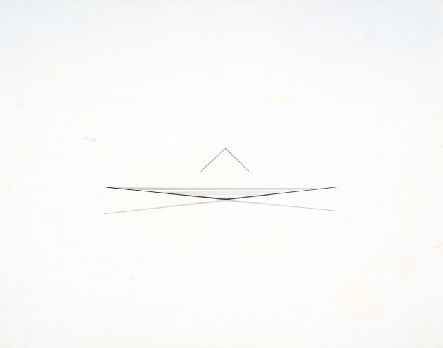 Untitled, ca. 1980s
Ink and graphite on paper
11" x 14"