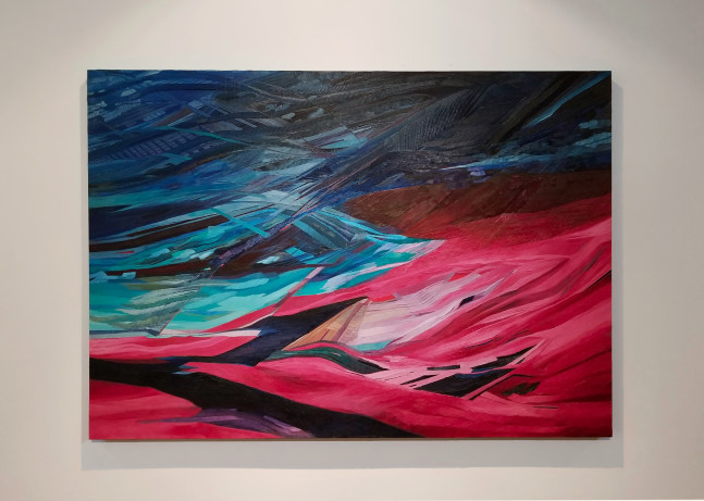 Did you know that? 2020
Oil on canvas
60" x 84"