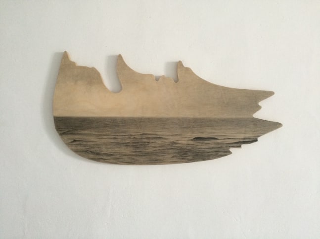 Galle Fort, Fort Kochi, 2014 (detail)
Graphite on wood
Dimensions variable (in 29 parts)
