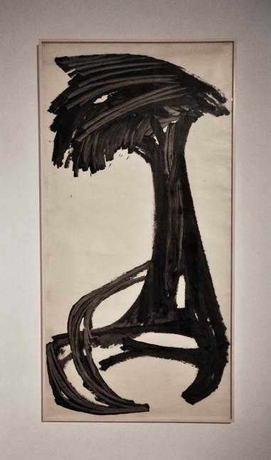 Oops, 1992
Oil on paper
74 1/2" x 38 1/4"