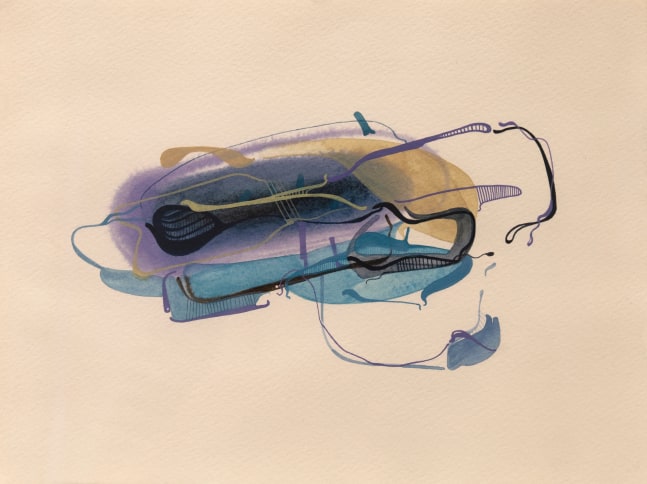 HEAR ME OUT | 1999
Gouache on paper
Framed: 14.25” x 16.5” | Unframed: 7” x 9”
TG 1070