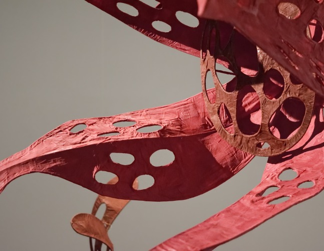 How long is a mile on two wings (detail)