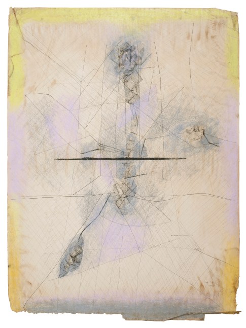 Untitled, 1974
Ink and pastel on paper
29&amp;rdquo; x 21.5&amp;rdquo;&amp;nbsp;
TG 3835