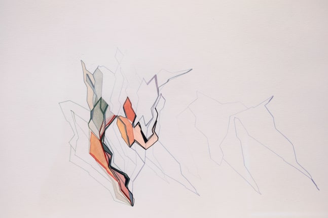 One, Two, Three, Four | 2011
Gouache on paper
Framed: 14.75” x 19.5” | Unframed: 11.5” x 16.5”
TG 2939