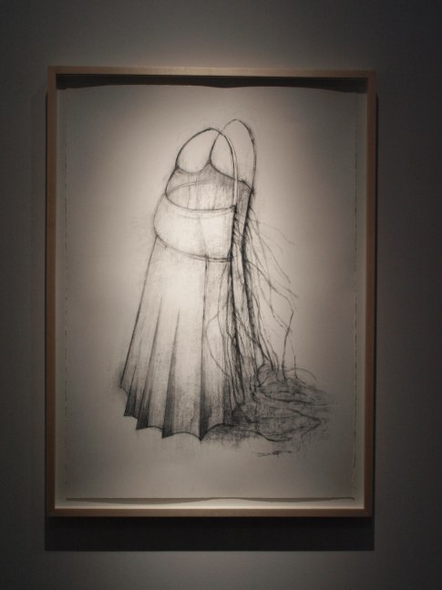 Naiza Khan

De-Robe 1,&amp;nbsp;2009

Charcoal on paper

42 1/2&amp;quot; x 31&amp;quot;