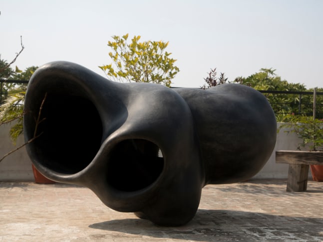 Into One, 2011-14
Cast aluminum
72” x 48” x 42”