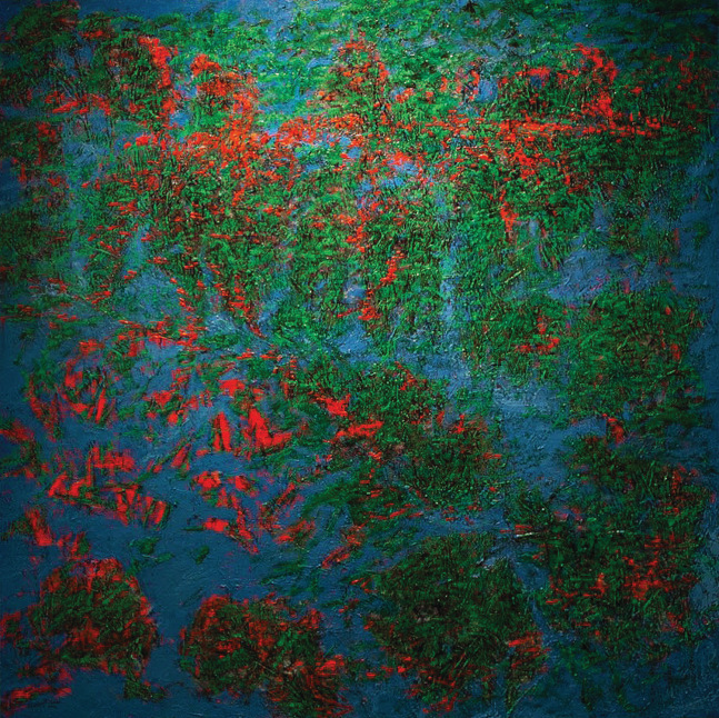 Untitled, 2013
Oi on canvas, 60" x 60"