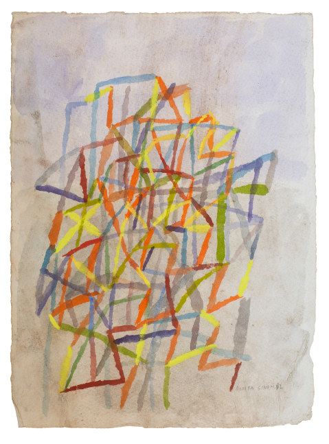 Untitled, 1982
Watercolor on paper
19 1/2” x 15 1/2”
TG 3885