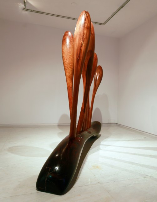 Honeysuckle and mercury in a thick midnight plot, 2016