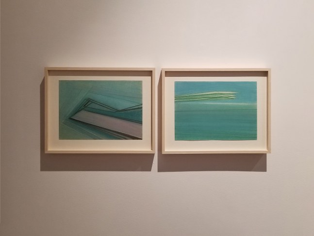Where are you off to? 2020
Dry pastel on paper
In 2 parts, each 8 1/4" x 11 3/4"