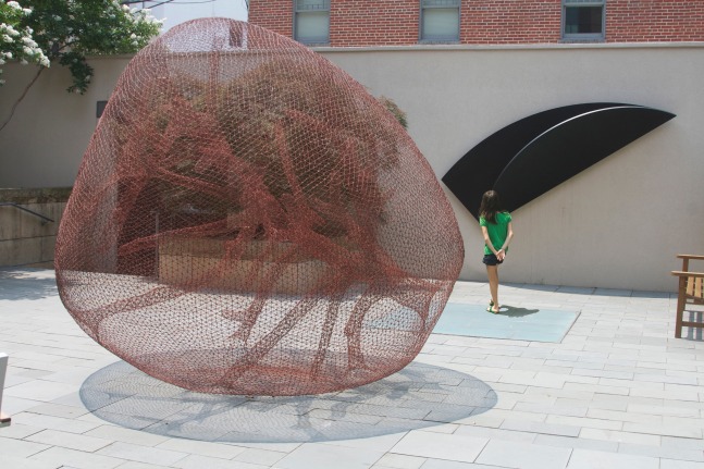 Sk(in),&amp;nbsp;2009-2011
Iron and brass
105&amp;quot; x 99&amp;quot; x 99&amp;rdquo;