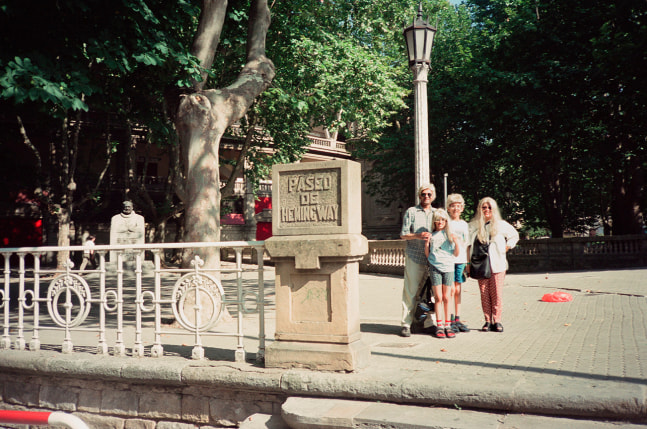 Al-An deSouza and Yong Soon Min
Tress/Pass: Hemingway, 1998/2024
Performance documentation, digital inkjet print
12" x 16"