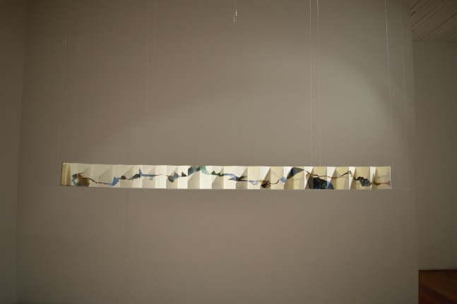 Land and Water, 2014
Collage book
5 1/2" x 81" x 4"