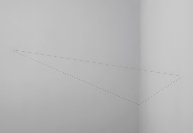 Link,&amp;nbsp;2009
String, hook and magnet
52&amp;quot; x 71&amp;quot; x 71&amp;quot;
TG 2028