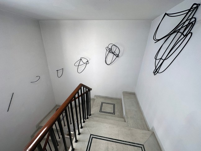 Dot, line, space, shadow&amp;nbsp;|&amp;nbsp;2022
Mild steel
Dimensions variable
TG 4566