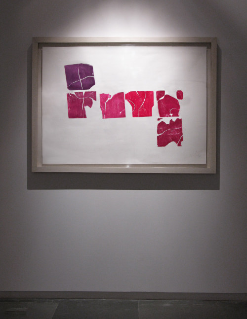 Open Dice, 2007
Woodcut print
53" x 46 1/2"