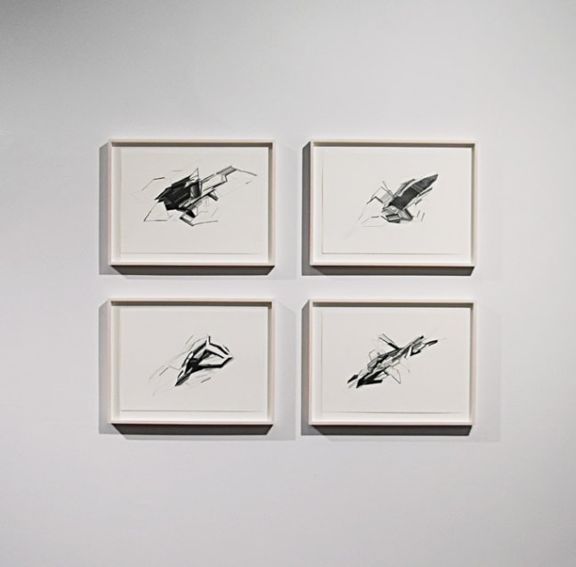 Not only, 2014
Right there, 2014
One up, 2014
Almost zero, 2014
Graphite on paper
11.75" x 16.5" (Each of 4)