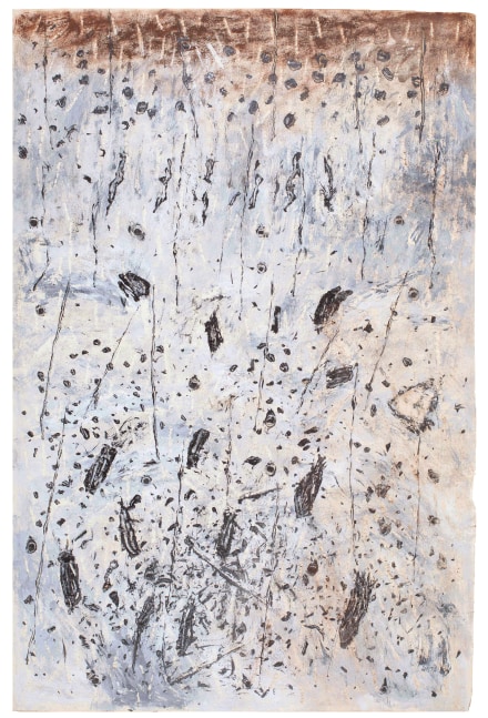 Untitled, 1980
Pastel and poster paint on paper
27 3/4" x 19 3/4"