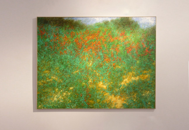 Red Bloom, 2004
Oil on canvas
60" x 78"