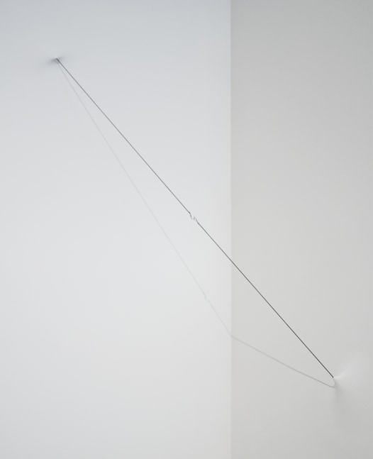 Rest in Resistance, 2007
Fiberglass, acrylic, two fishing hooks, elastic
37" x 40" x 15" 