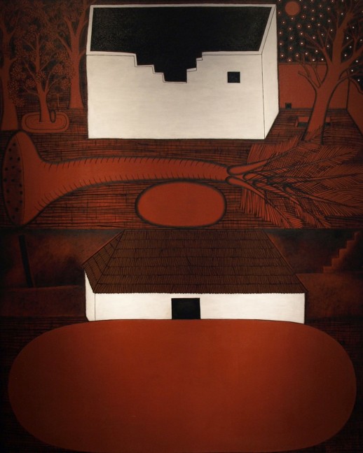 House without Roof,&amp;nbsp;2019
Acrylic on canvas
60&amp;quot; x 48&amp;quot;
TG 4159