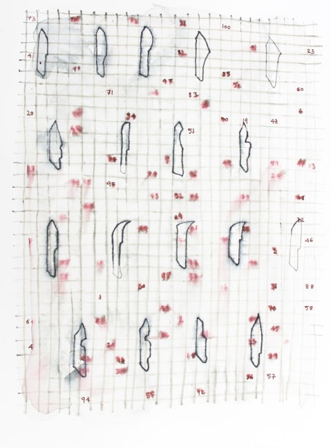 From Memory - Maybe, 2015
Watercolor pencil on paper
12.13" x 9"