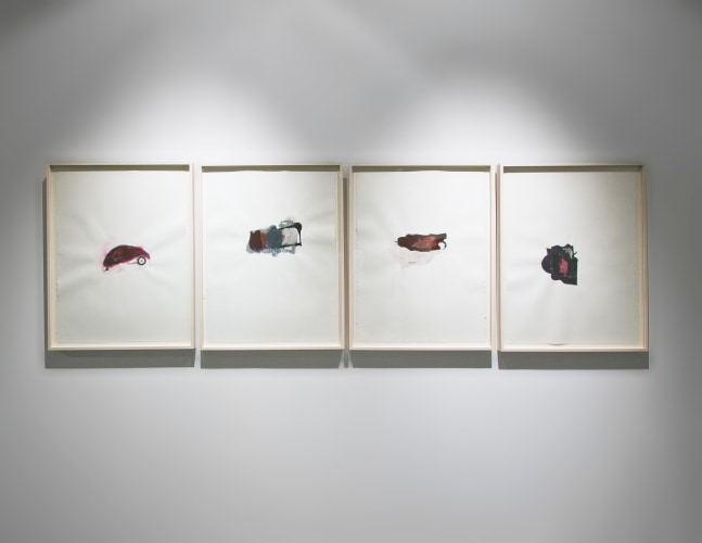 Blackness, 2015-2017
Watercolor, graphite and dry pastels on paper
32.75&amp;Prime; x 25.5&amp;Prime; (Each of 4 parts)
TG 4123