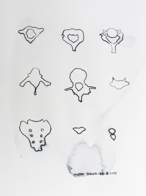 Anjum Singh
My Body |&amp;nbsp;2015&amp;nbsp;
Watercolor pencil&amp;nbsp;on&amp;nbsp;paper&amp;nbsp;
12.13 x 9&amp;nbsp;
TG 3623