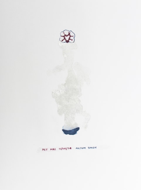 Anjum Singh
This is how I dressed on 11/4/2014 |&amp;nbsp;2015
Watercolor pencil&amp;nbsp;and powder pigments on paper&amp;nbsp;
12.13 x 9
TG 3622