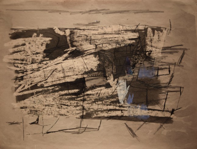 Untitled,&amp;nbsp;ca. 1965
Ink, graphite and pastel on paper
9.5&amp;quot; x 12&amp;quot;
TG 2796