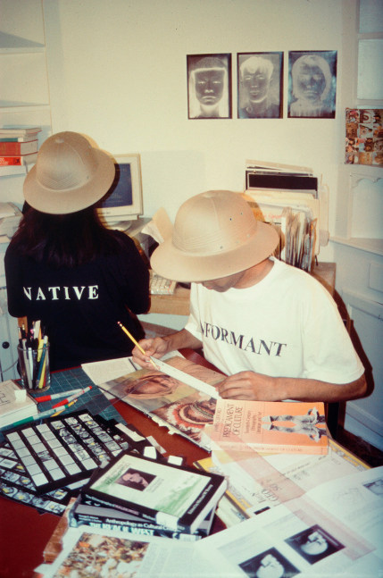 Al-An deSouza and Yong Soon Min
Alter Idem/Performing Personae: Research, 1994/2024
Performance documentation, digital inkjet print
16" x 12"
 