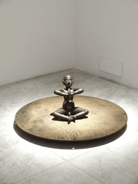 Devotee, 2015
Bronze and mild steel
Figure 10'' x 5'' x 4”
Part- II 30”diameter