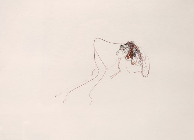NOT HERE AS WELL | 2001
Gouache on paper
Framed: 15” x 18.5”| Unframed: 9.5” x 13”
TG 1162