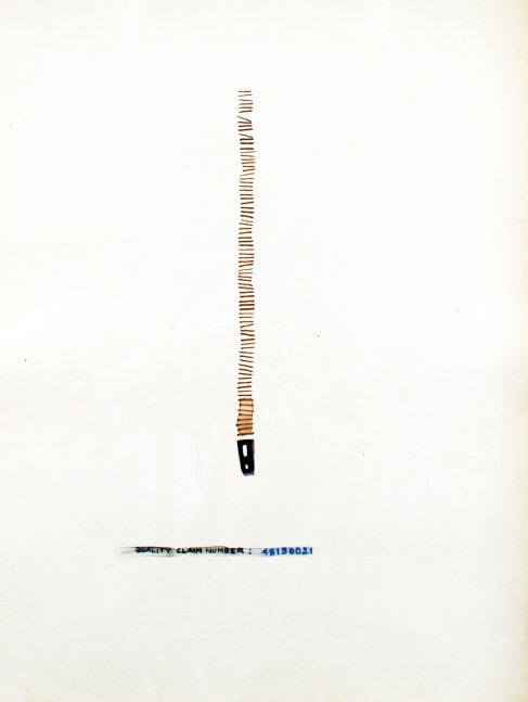 Quality Claim No 48130021, 2015
Watercolor and pencil on paper
18.75” x 15"
TG 4575